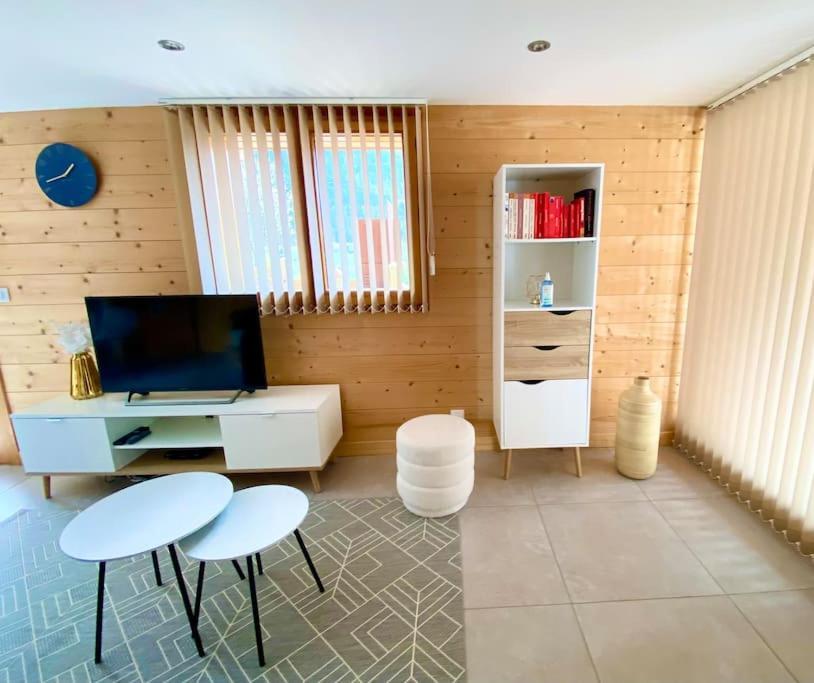 Androsace Appartement Dans Chalet Bois Avec Jacuzzi Privatif Terrasse Et Vue Montagne Les Villards-sur-Thones Екстер'єр фото